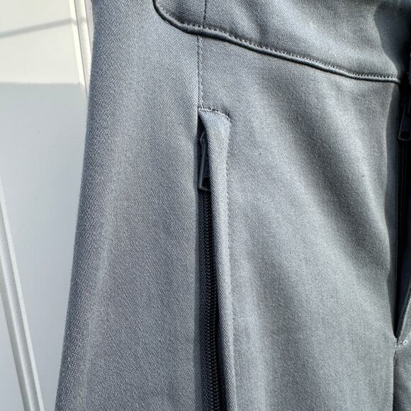 Alo Yoga Show Off Cargo Wide Leg Trouser Regular Length Steel Grey Gray NWOT XS - Picture 13 of 16